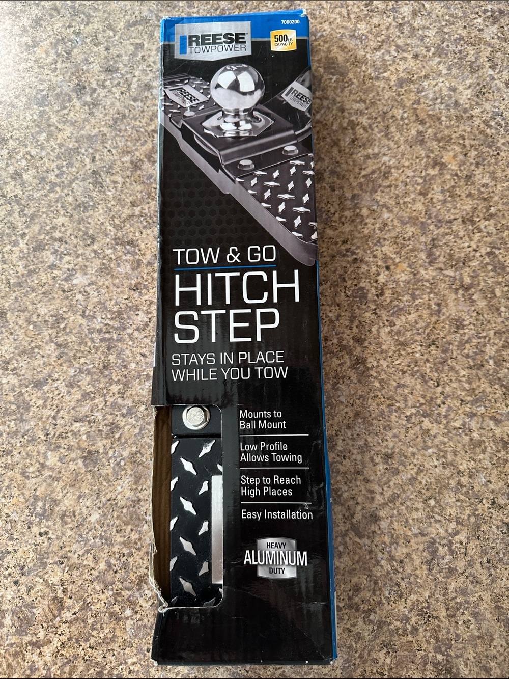 Reese Tow Power Tow & Go Hitch Step Model # 7060200   New in Box